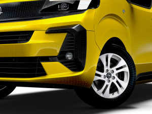 Opel Vivaro Van L3 2024 Model 3D