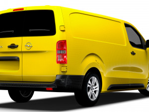 Opel Vivaro Van L3 2024 Model 3D