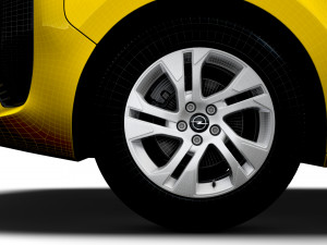 Opel Vivaro Van L3 2024 Model 3D