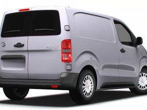 Toyota ProACE Van L1 2024 3D Модель