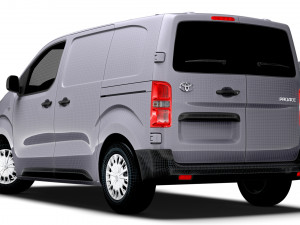 Toyota ProACE Van L1 2024 3D Модель