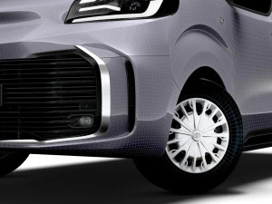 Toyota ProACE Van L1 2024 3D Model