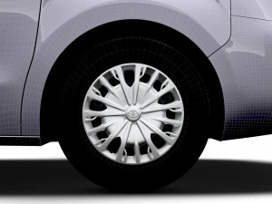 Toyota ProACE Van L1 2024 3D Model