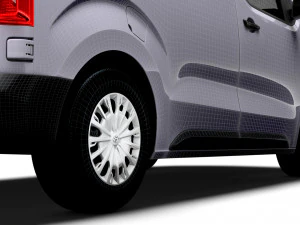 Toyota ProACE Van L1 2024 3D Model