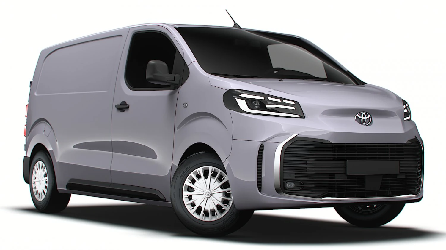 Toyota ProACE Van L2 2024 3D Model .c4d .max .obj .3ds .fbx .stl .blend 