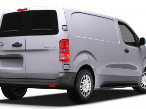 Toyota ProACE Van L2 2024 3D 모델