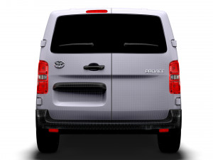 Toyota ProACE Van L2 2024 3D 모델