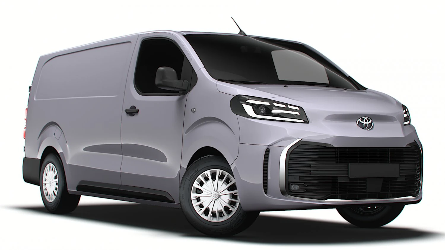 Toyota ProACE Van L3 2024 3D Model .c4d .max .obj .3ds .fbx .stl .blend 