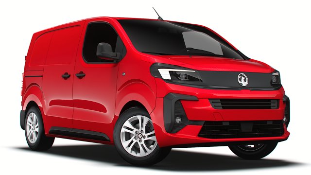 Vauxhall Vivaro Van L1 2024 Modèle 3D .c4d .max .obj .3ds .fbx .stl .blend 