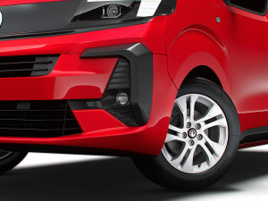 Vauxhall Vivaro Van L1 2024 Modèle 3D