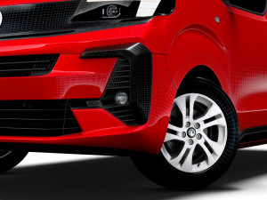 Vauxhall Vivaro Van L1 2024 Modèle 3D