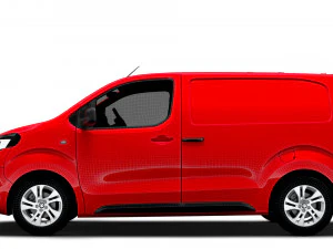 Vauxhall Vivaro Van L1 2024 3D Model