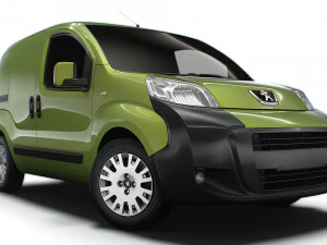 Peugeot Bipper 2017 р.в 3D Модель