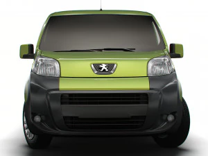 Peugeot Bipper 2017 3D Model