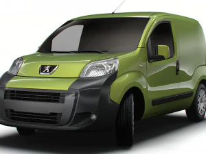 Peugeot Bipper 2017 3D Model