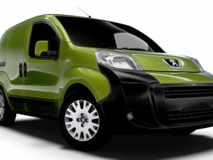 Peugeot Bipper 2017 3Dモデル