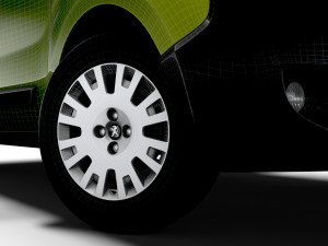 Peugeot Bipper 2017 3Dモデル