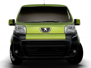 Peugeot Bipper 2017 3Dモデル