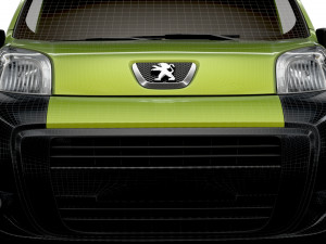 Peugeot Bipper 2017 3Dモデル