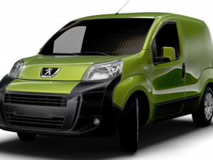 Peugeot Bipper 2017 3Dモデル