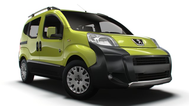 Peugeot Bipper Tepee Outdoor 2017 3D Model .c4d .max .obj .3ds .fbx .stl .blend