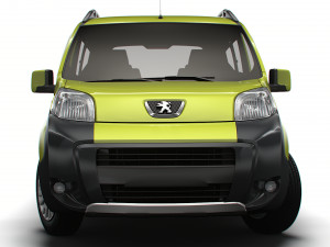 Peugeot Bipper Tepee Luar Ruangan 2017 Model 3D
