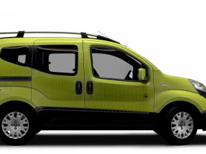 Peugeot Bipper Tepee Outdoor 2017 3D Model