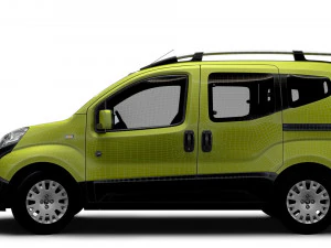 Peugeot Bipper Tepee Outdoor 2017 3D Model