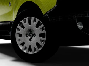 Peugeot Bipper Tepee Outdoor 2017 3D Model