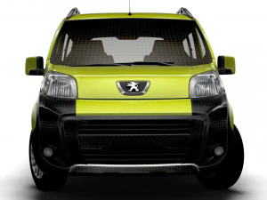 Peugeot Bipper Tepee Outdoor 2017 3D Model