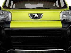Peugeot Bipper Tepee Outdoor 2017 3D Model