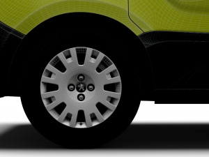 Peugeot Bipper Tepee Luar Ruangan 2017 Model 3D