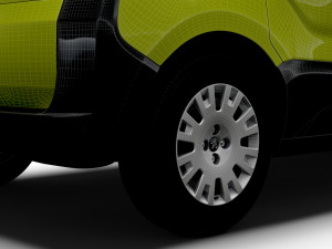 Peugeot Bipper Tepee Luar Ruangan 2017 Model 3D