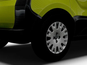 Peugeot Bipper Tepee Outdoor 2017 3D Model