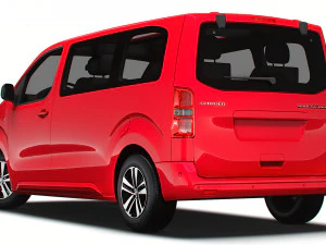 Citroen e SpaceTourer M 2024 3D Model