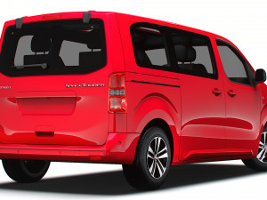 Citroen e SpaceTourer M 2024 Model 3D