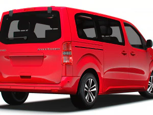 Citroen e SpaceTourer M 2024 3D Model