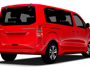 Citroen e SpaceTourer M 2024 Model 3D
