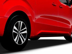 Citroen e SpaceTourer M 2024 Model 3D