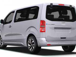 Fiat E Ulysse L2 2024 3D Model