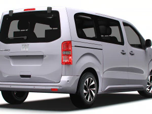 Fiat E Ulysse L2 2024 3D Model