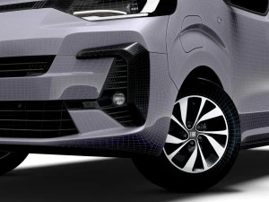 Fiat E Ulysse L2 2024 3D Model