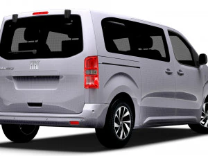 Fiat E Ulysse L2 2024 3D Model