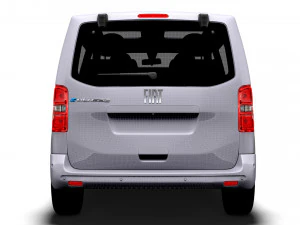 Fiat E Ulysse L2 2024 3D Model