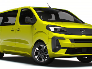 Opel Zafira Life Electric Medium 2024 Modelo 3D