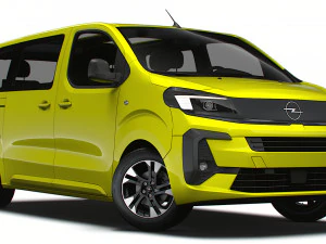 Opel Zafira Life Elettrica Media 2024 Modello 3D