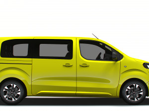 Opel Zafira Life Electric Medium 2024 Modèle 3D