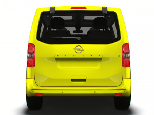 Opel Zafira Life Electric Medium 2024 Modèle 3D
