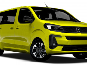 Opel Zafira Life Electric Medium 2024 Modèle 3D