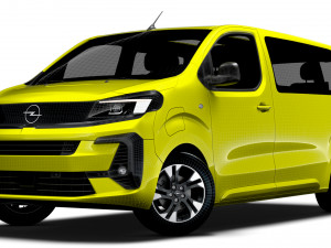 Opel Zafira Life Electric Medium 2024 Modèle 3D